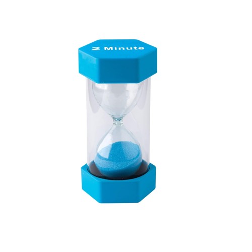 Blue plastic minute sand - 2,