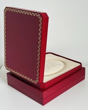 Large Red Necklace Box Luxury Jewellery Case Empty Packaging for Cartier Pendant