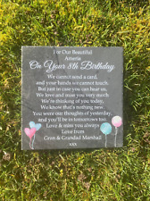Birthday Memorial Personalised