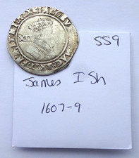 James I Shilling mm Crown