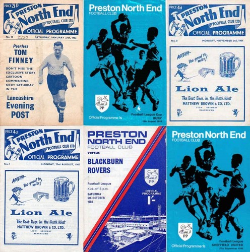 1960 preston north end home - preston,
