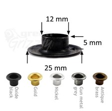 Brass Eyelets with washers