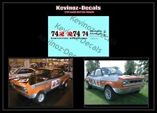 1/32 Scale Decals for Vauxhall