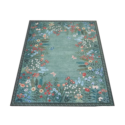 Large bohemian floral rugs non - large,