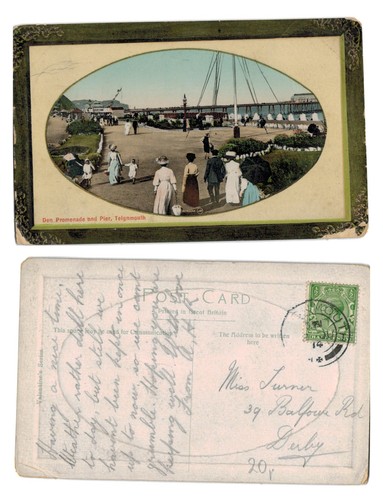 Vintage postcard den - vintage,