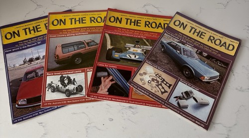 Vintage the road - road, magazines