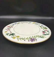 Vintage Royal Worcester 'Arcadia' Cake Plate Or Stand, 28cm Diameter