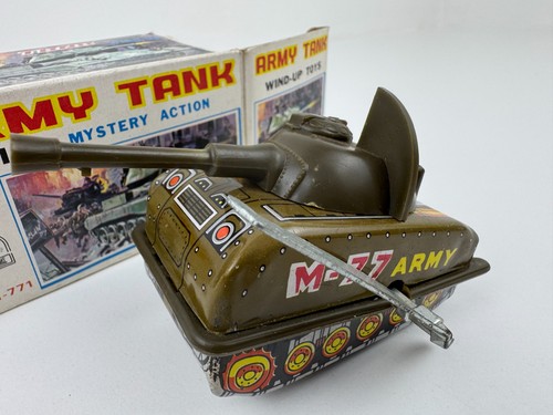 Vintage army tank - tank, mystery