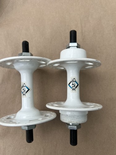Suzue bmx hubs - hubs, white