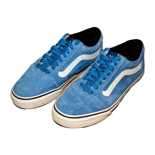 Vans tnt five blue suede - vans,
