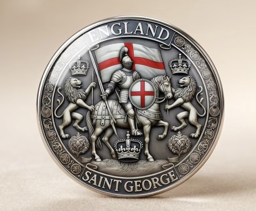 George badge patriotic - george,
