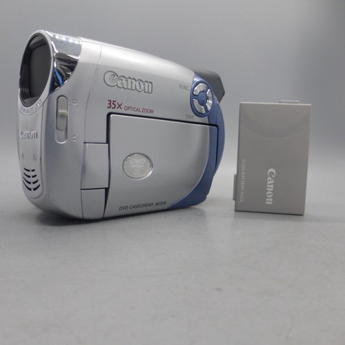 Canon dc210 handheld dvd - canon,