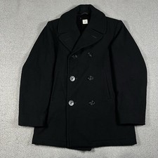 US Military Wool Pea Coat Mens