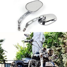 Chrome Motorcycle Mirrors For