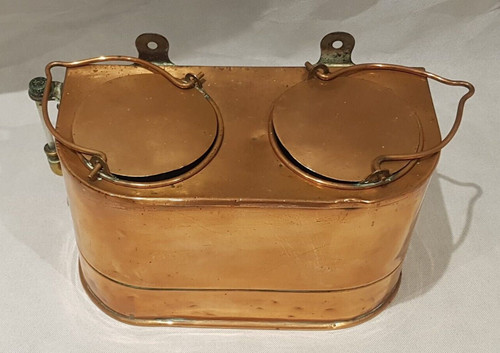Antique copper double bain - antique,