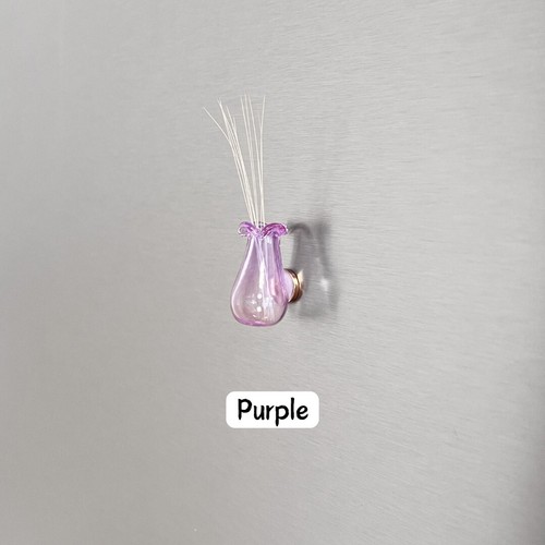Mini glass vase fridge - fridge, magnet