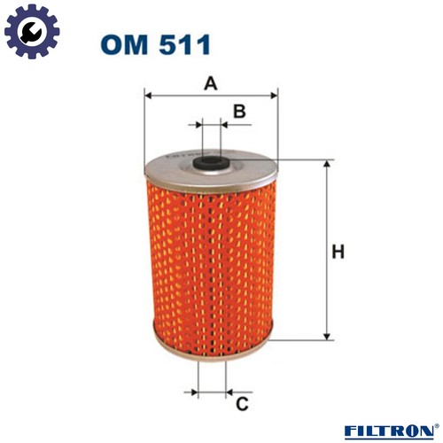 Oil filter 511 for - om,