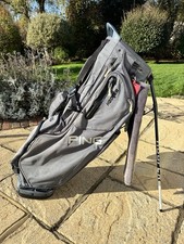 Ping Hoofer Golf Bag With Carry Straps / Grey-Black