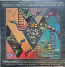 3d snakes and ladders Board