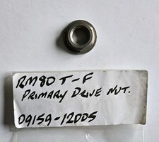 NEW GENUINE SUZUKI RM80 CRANKSHAFT NUT PRIMARY DRIVE NUT 1977-1985 09159-12005