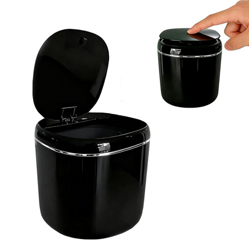 Black mini desktop - desktop, bin