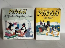 2x Vintage 1994 Pingu Books