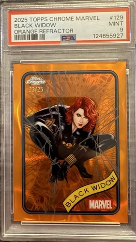 Psa mint 2025 topps marvel - mint,