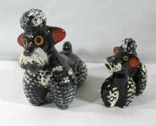 "BLACK STANDARD POODLE MOM AND