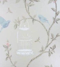 Nina Campbell Bird Cage Walk Sylvana Wallpaper Batch 7641s NCW3770-1 RRP £81