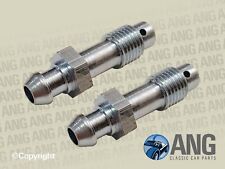 SPITFIRE, HERALD, DOLOMITE, TR3,TR3A, TR4 FRONT BRAKE CALIPER BLEED SCREWS x 2