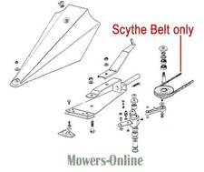 AL-KO BM5001 Scythe Mower Belt