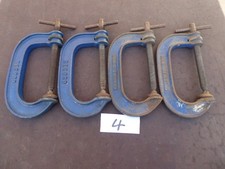 Set of Four Record 4" G Clamps