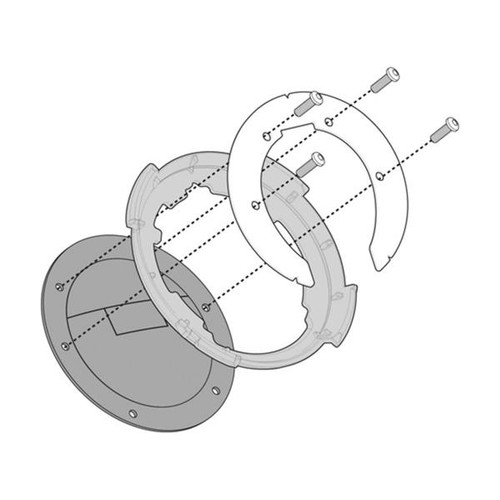 Fitting flange kappa - kappa, moto