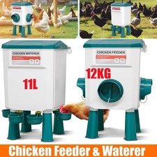 12kg Chicken Feeder and 11L