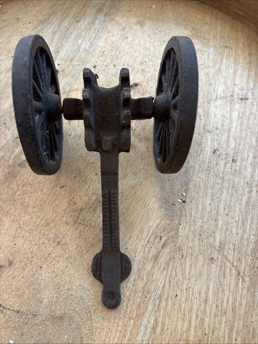Vintage cast iron - iron, cannon