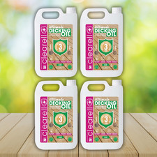 Clearell 20L ULTIMATE DECKING OIL | Clear Matt 3 YEAR Wood Treatment 20 Litres