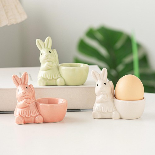 Ceramic egg cup holder - egg,