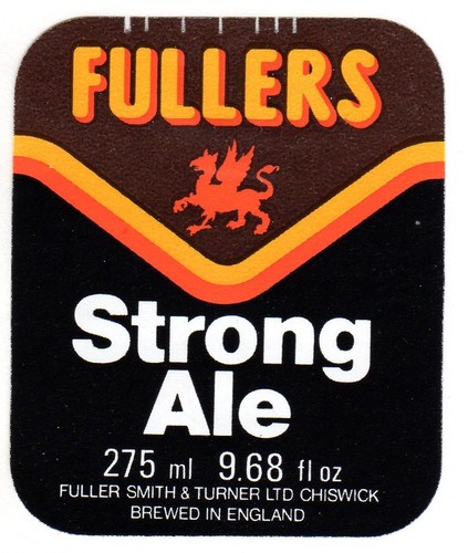Beer label fullers brewery - label:,