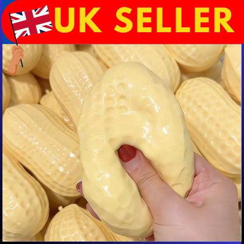 Peanut stress ball - peanut, crunchy