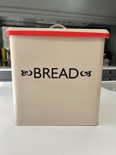 Vintage tala enamel bread bin - vintage,
