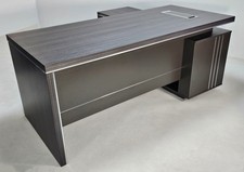 Stylish Dark Grey Oak Corner
