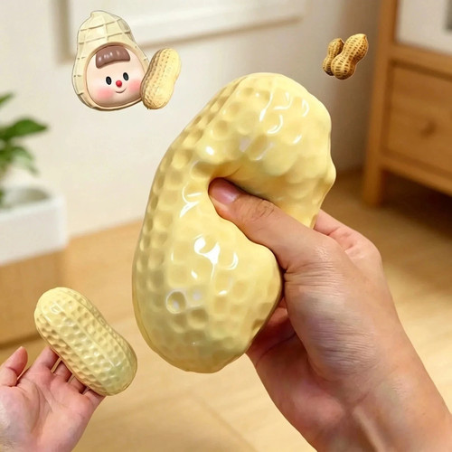 Peanut stress ball - squishy, toy