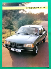1984 PEUGEOT 305 SALOON Sales