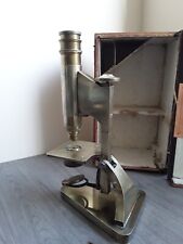 Antique R&J Beck Brass Microscope
