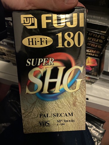 Fuji super shg - vhs, tapes
