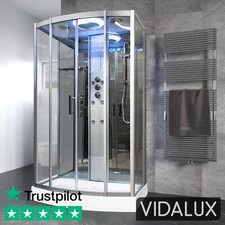 None Steam SS1200 x 850 Rectangle Hydro Shower Enclosure Cubicle