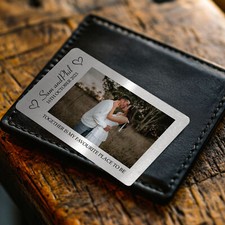 Personalised Metal Wallet Card