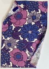 Retro flower power tea - tea, towel