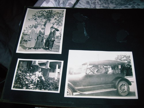 Old photo album 140 black - black, &