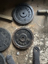 Body Power Cast Iron Weight Plates 15kg Pack of 2